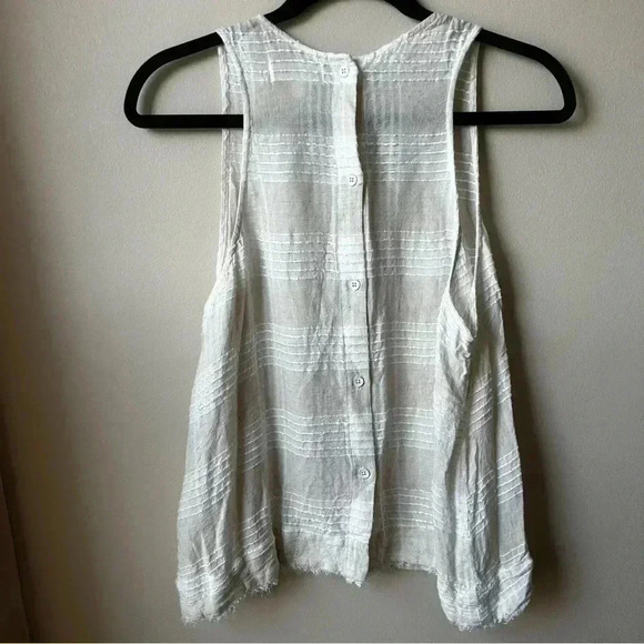 Anthropologie - Cloth & Stone Button-Down Tank Top - Picture 1 of 7